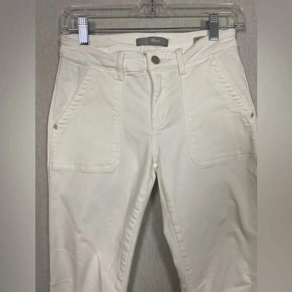 Mavi white Ivy slim denim cargo Sz 27 - Picture 6 of 13